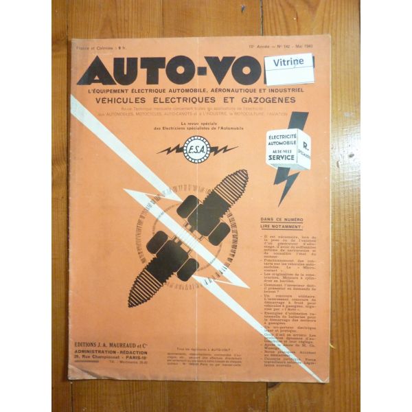 Gazogènes Revue Technique Electronic Auto Volt