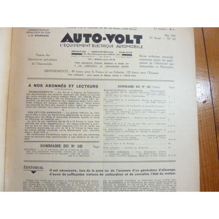 Gazogènes Revue Technique Electronic Auto Volt