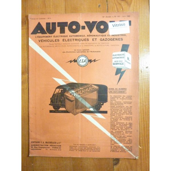 Elecricité tracteurs Revue Technique Electronic Auto Volt