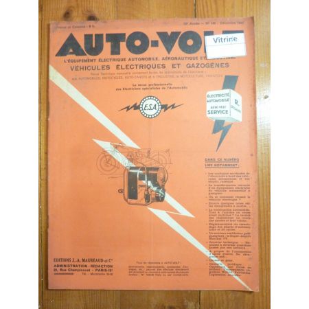 Ventilateur pour Gazogènes Revue Technique Electronic Auto Volt