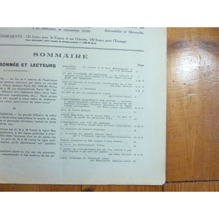 Equipements électrique des avions Revue Technique Electronic Auto Volt