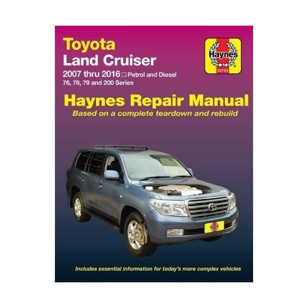 Land Cruiser 07-16 Revue technique Haynes TOYOTA Anglais