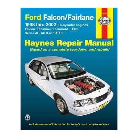 Falcon & Fairlane 98-02 Revue technique Haynes FORD Anglais