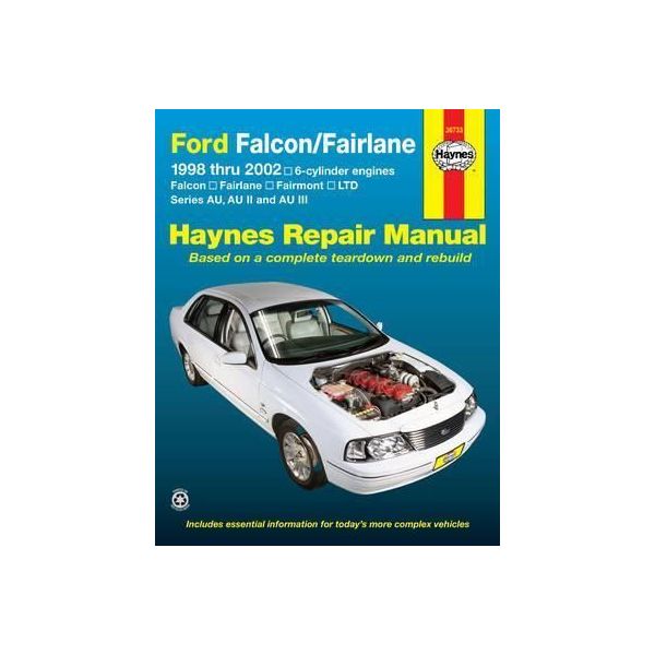 Falcon & Fairlane 98-02 Revue technique Haynes FORD Anglais