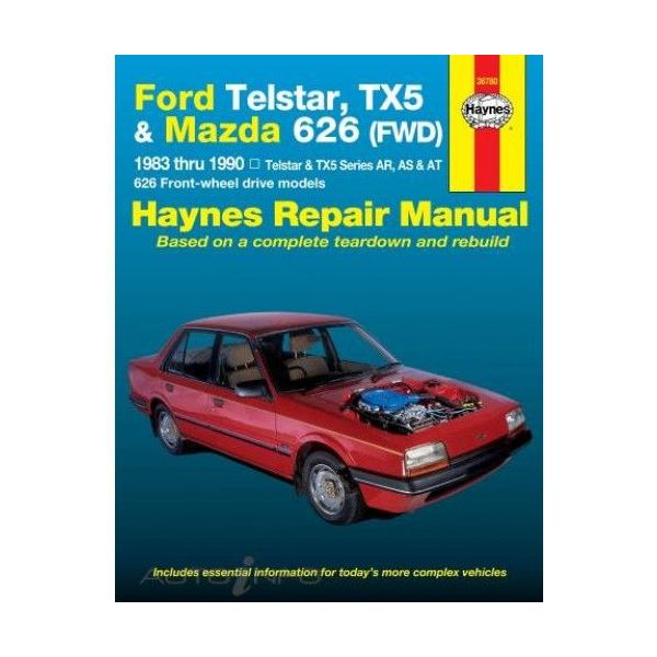 Telstar  & TX5  & 626 83-90  Revue technique Haynes FORD MAZDA Anglais