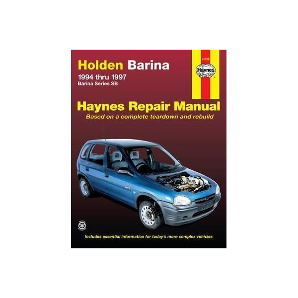 Barina 94-97  Revue technique Haynes HOLDEN OPEL Anglais