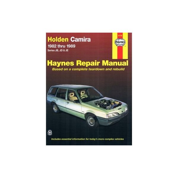 Camira 82-89  Revue technique Haynes HOLDEN OPEL Anglais