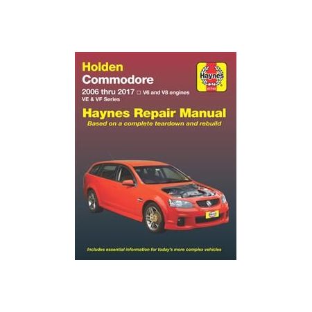 Commodore 06-17 Revue technique Haynes HOLDEN OPEL Anglais