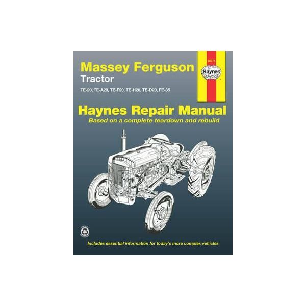 Tractors  Revue technique Haynes MASSEY-FERGUSON Anglais