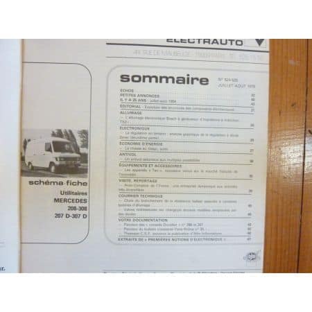 208 308 207D 307D Revue Technique Electronic Auto Volt Mercedes