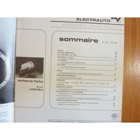 Niva Bk Revue Technique Electronic Auto Volt Lada
