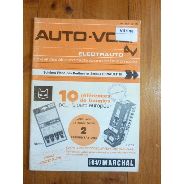 R18 Revue Technique Electronic Auto Volt Renault