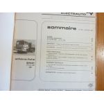 TR GR 280 Revue Technique Electronic Auto Volt Berliet