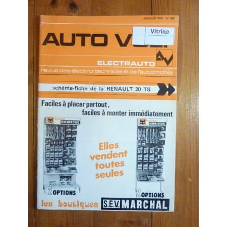 R20 TS Revue Technique Electronic Auto Volt Renault