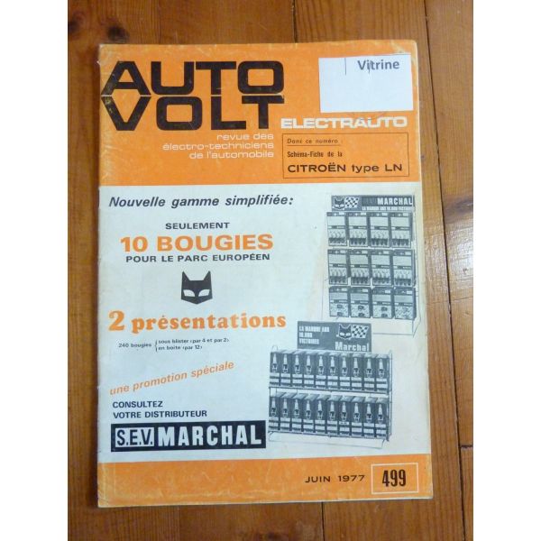LN Revue Technique Electronic Auto Volt Citroen