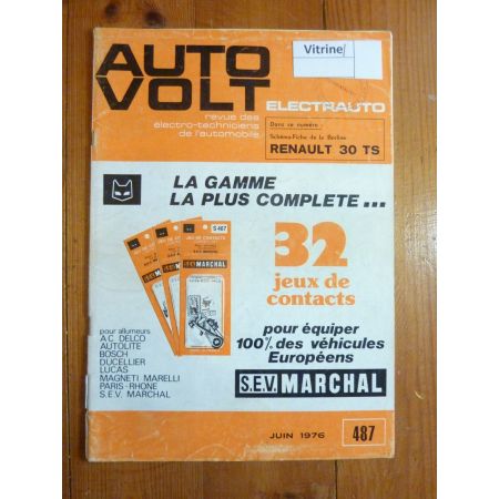 R30 TS Revue Technique Electronic Auto Volt Renault