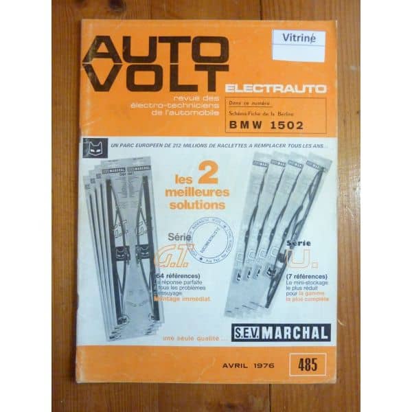 1502 Revue Technique Electronic Auto Volt Bmw