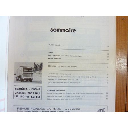 LB110 LB111 Revue Technique Electronic Auto Volt Scania