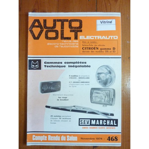 DS ID Revue Technique Electronic Auto Volt Citroen