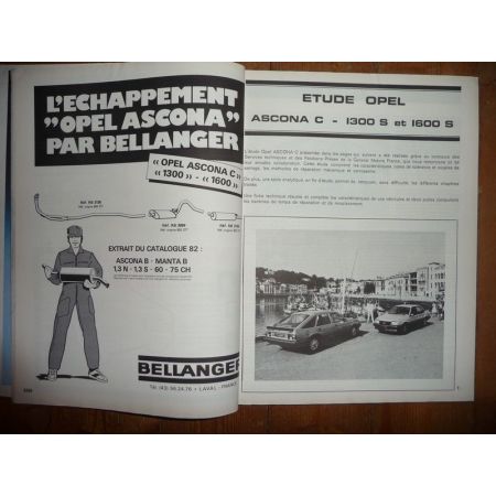 ASCONA C Revue Technique Opel