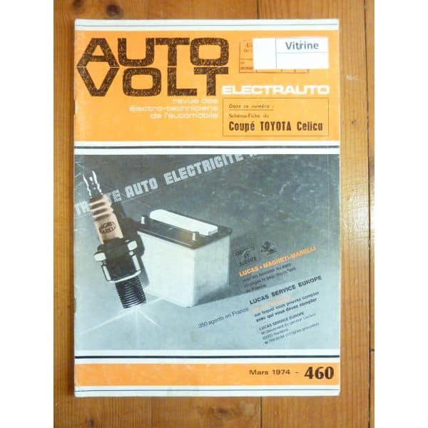 Celica Revue Technique Electronic Auto Volt Toyota