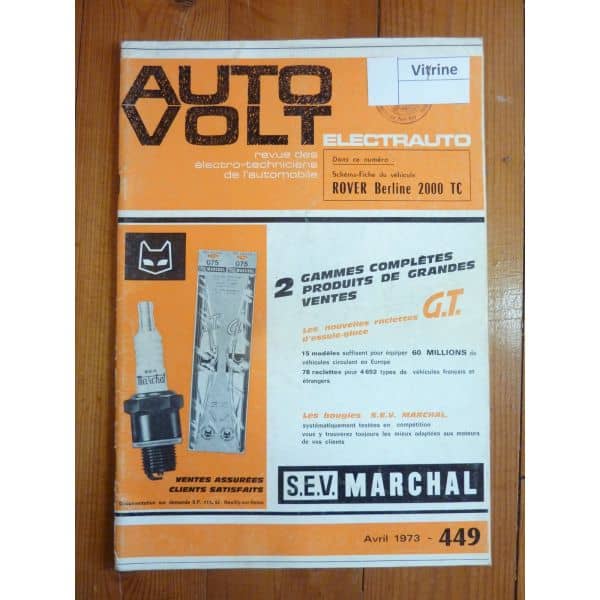 2000 TC Revue Technique Electronic Auto Volt Rover