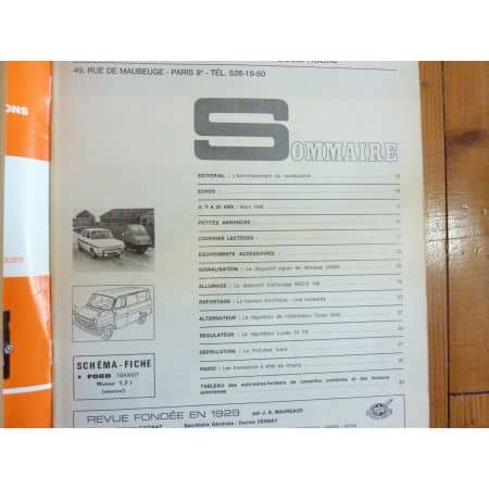 Transit 1.7 Ess Revue Technique Electronic Auto Volt Ford