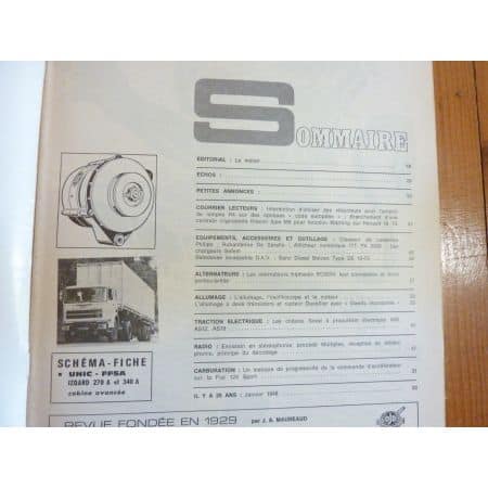 Izoard Revue Technique Electronic Auto Volt Iveco Unic