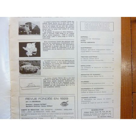 TLR TR GR 250 Revue Technique Electronic Auto Volt Berliet