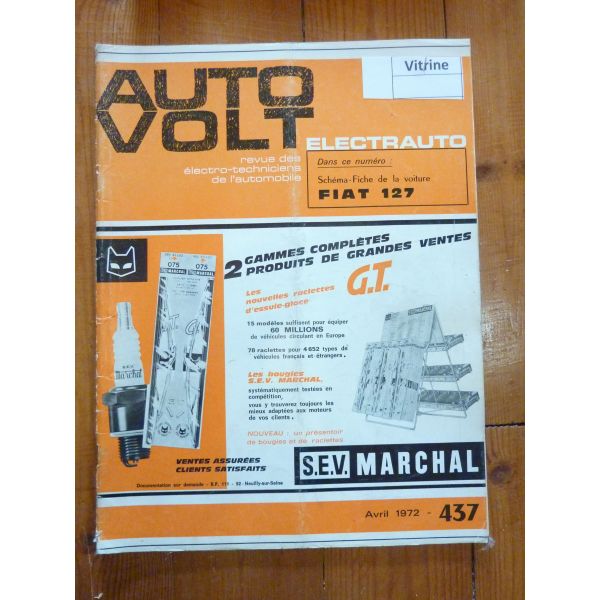 127 Revue Technique Electronic Auto Volt Fiat