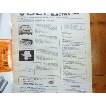 127 Revue Technique Electronic Auto Volt Fiat