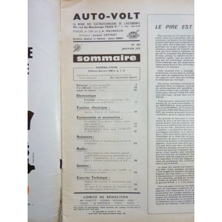 SM 5-6-7-8 Revue Technique Electronic Auto Volt Saviem