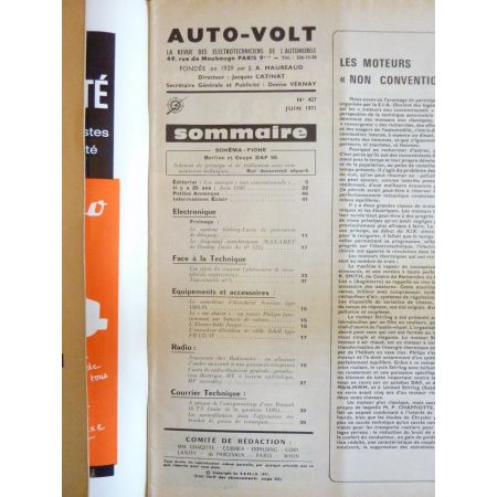 55 Revue Technique Electronic Auto Volt Daf