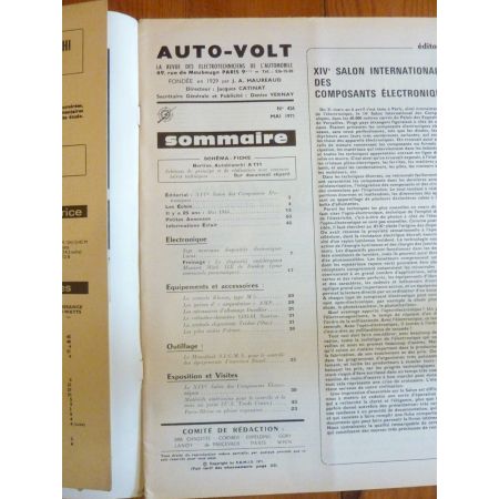 A111 Revue Technique Electronic Auto Volt Autobianchi