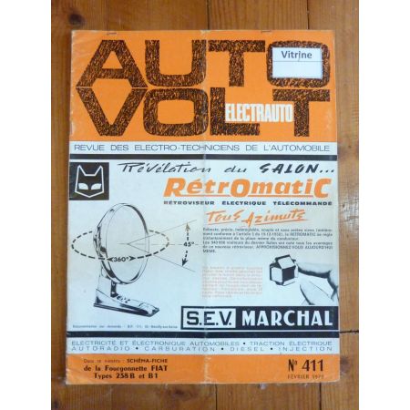 238 B-B1 Revue Technique Electronic Auto Volt Fiat