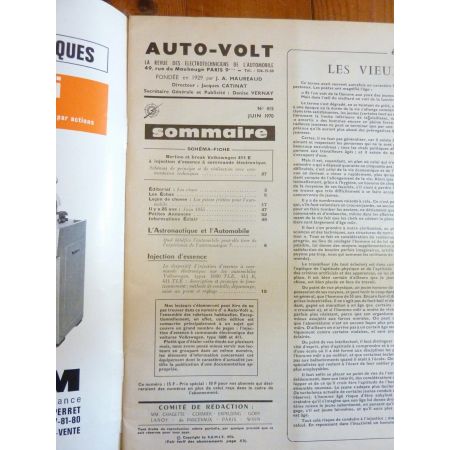 411E Revue Technique Electronic Auto Volt Volkswagen