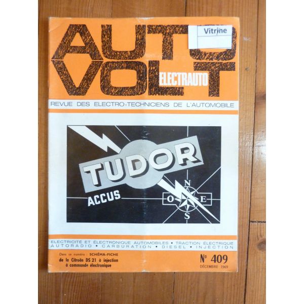 DS21 Inj.  Revue Technique Electronic Auto Volt  Citroen