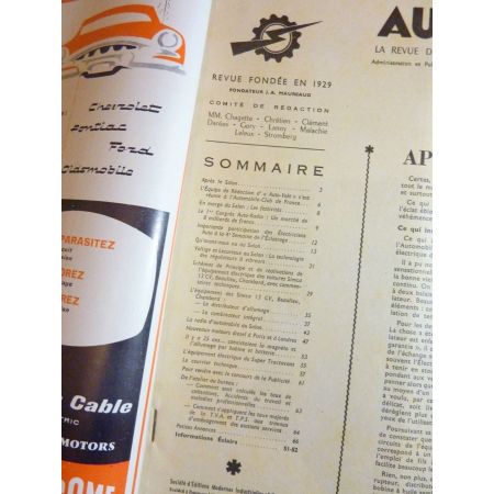 Chambord Beaulieu Revue Technique Electronic Auto Volt Talbot Simca