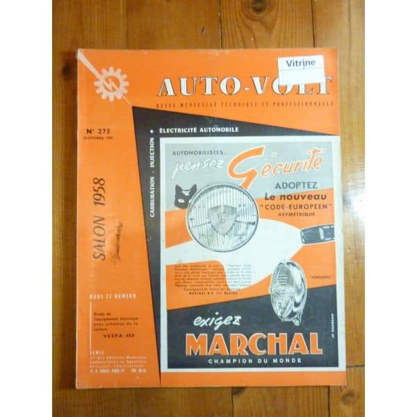 400 Revue Technique Electronic Auto Volt Vespa
