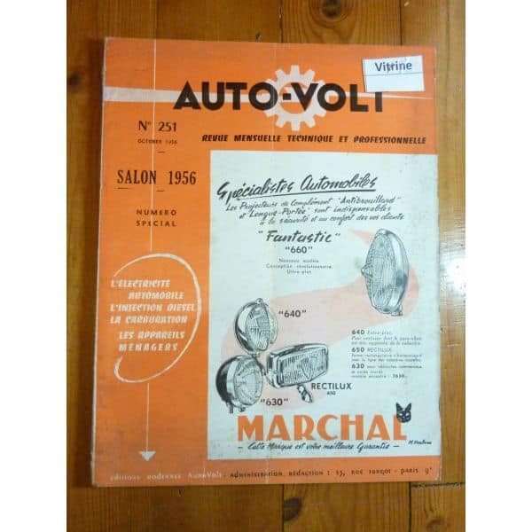 Vedette 57 Revue Technique Electronic Auto Volt Talbot Simca