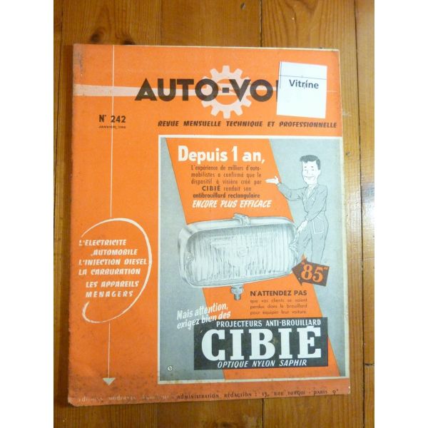 R2167-R2168  Revue Technique Electronic Auto Volt Renault