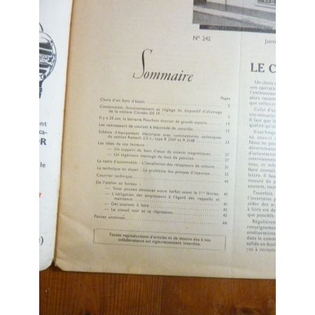 R2167-R2168  Revue Technique Electronic Auto Volt Renault