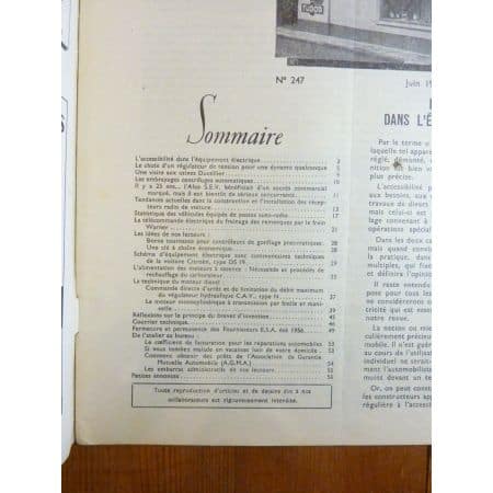 DS19 Revue  Electronic Auto Volt Citroen