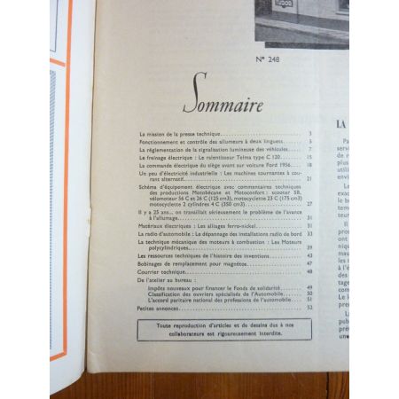 54C-56C-4C  Revue Technique Electronic Auto Volt Motobecane