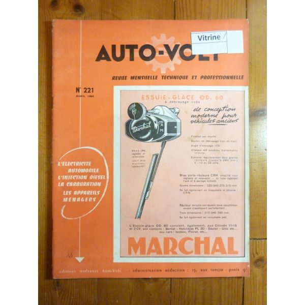 Dyna VLL Revue Technique Electronic Auto Volt Panhard