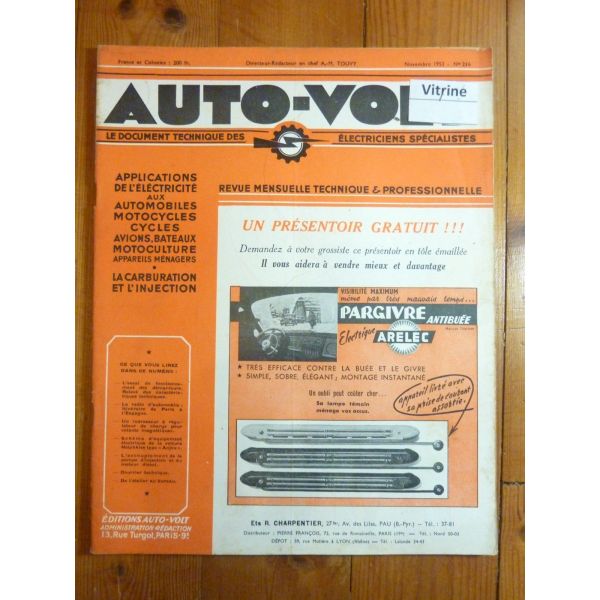 Anjou 4 Revue Technique Electronic Auto Volt Hotchkiss