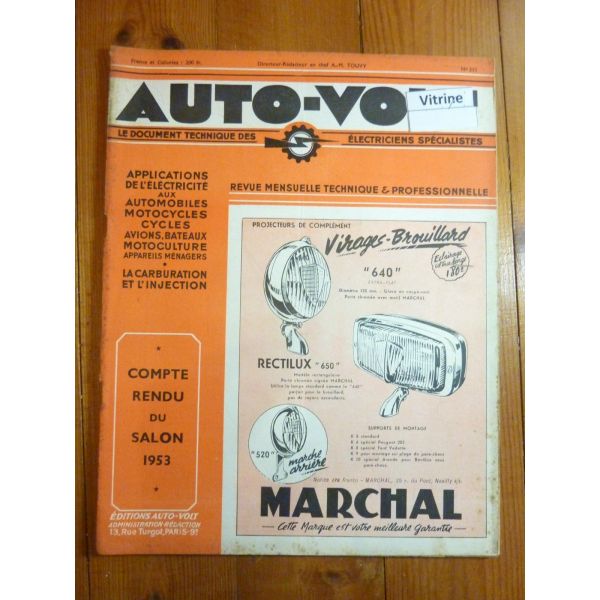 S461-S4D Revue Technique Electronic Auto Volt Salmson