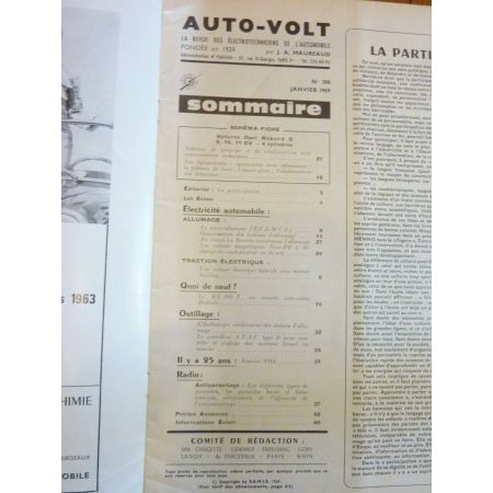 Rekord C Revue Technique Electronic Auto Volt Opel