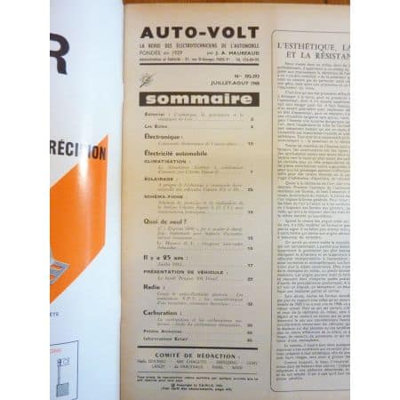 Dyane 6 Revue Technique Electronic Auto Volt Citroen