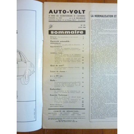 125 Revue Technique Electronic Auto Volt Fiat